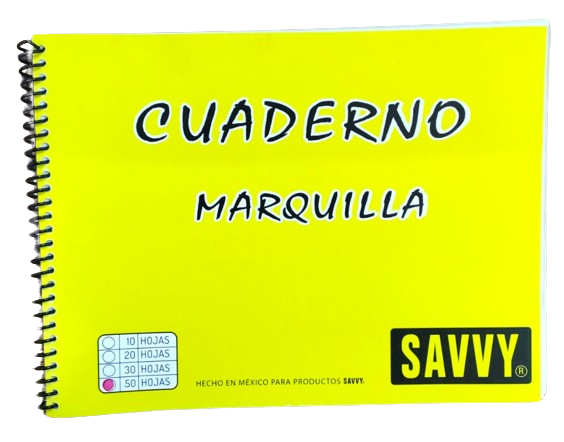 [CUADERNO MARQUILLA C/50 (PA)] MARQUILLA C/50 HOJAS