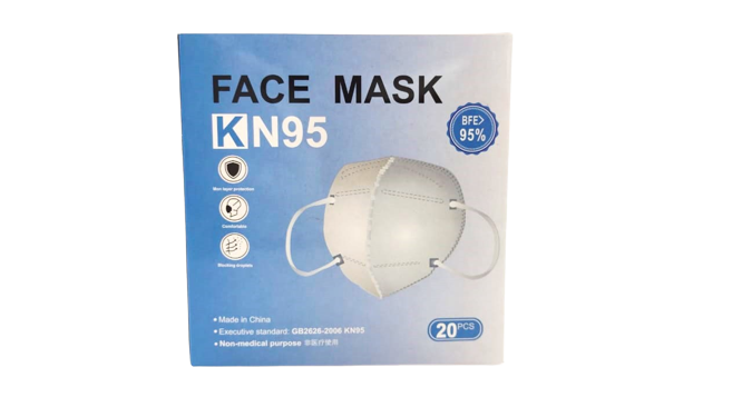 CUBREBOCAS KN-95 BLANCO C/10