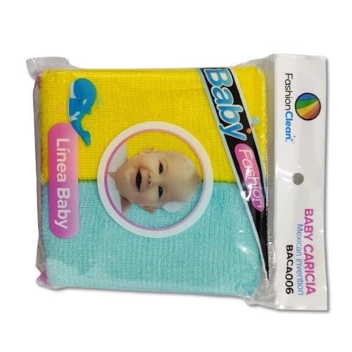 ESTROPAJO BABY CARICIA CUADRADO FASHION CLEAN