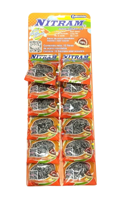 [FIBRA NITRAM C/12] FIBRA ALAMBRE NITRAM C/12
