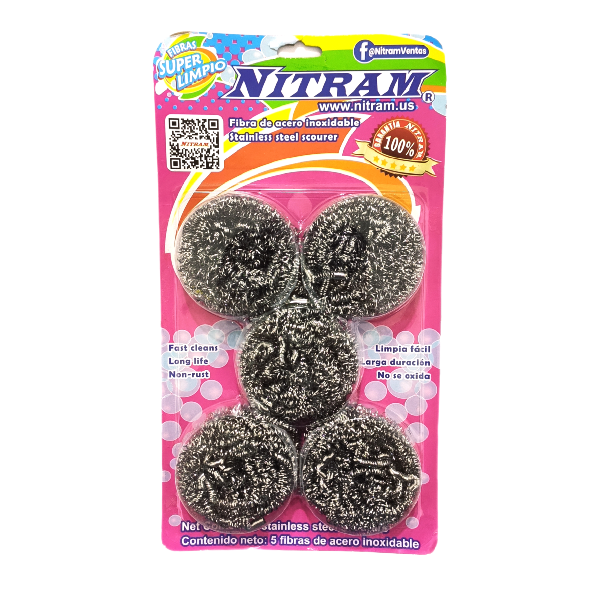 FIBRA ALAMBRE NITRAM C/5