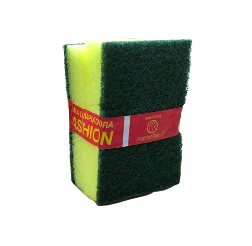 FIBRA C/ESPONJA MONARCA