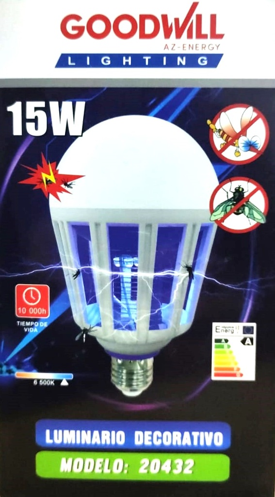 FOCO MATAMOSQUITOS 15W (20432) DUBAI