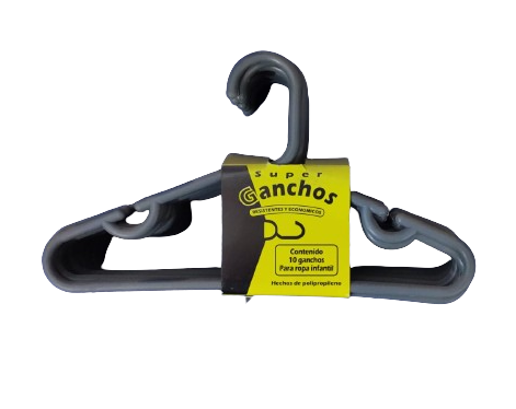 [GANCHO NIÑO (L)] GANCHO NIÑO C/10