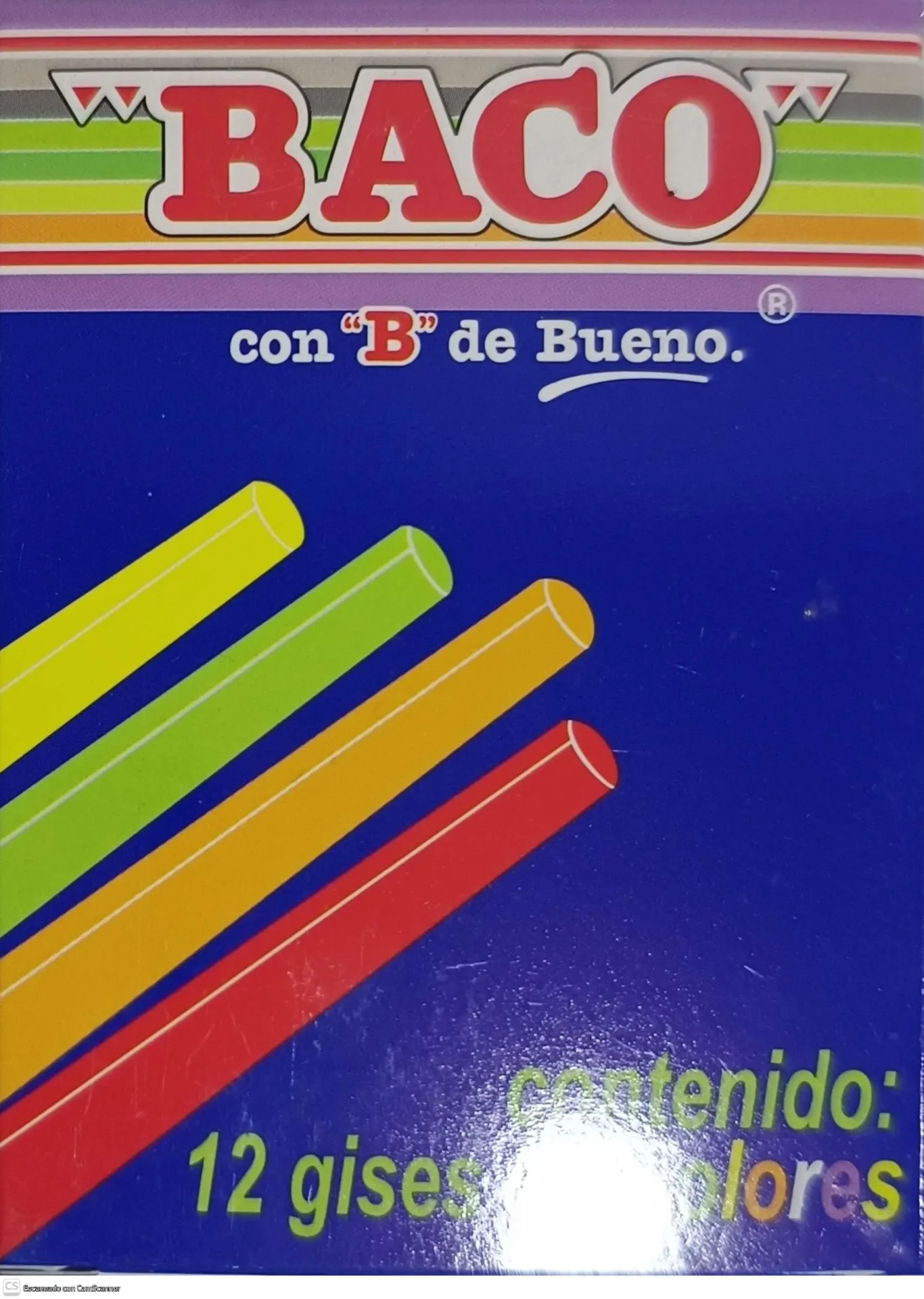 [GIS BACO COLORES (PA)] GIS BACO COLORES C/12 PZAS