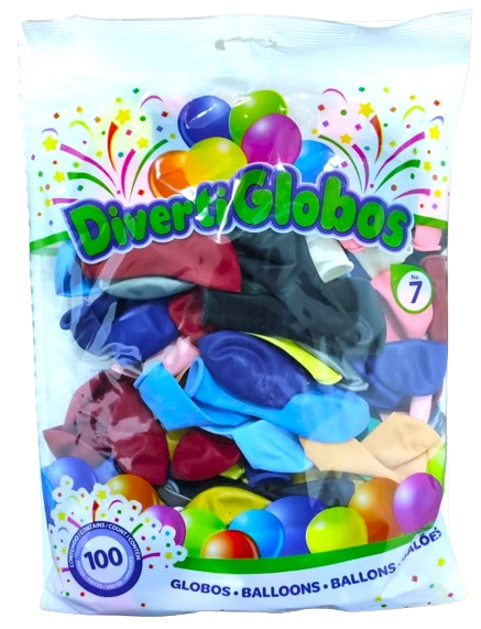 GLOBO DIVERTIGLOBO #7 C/100  (H)