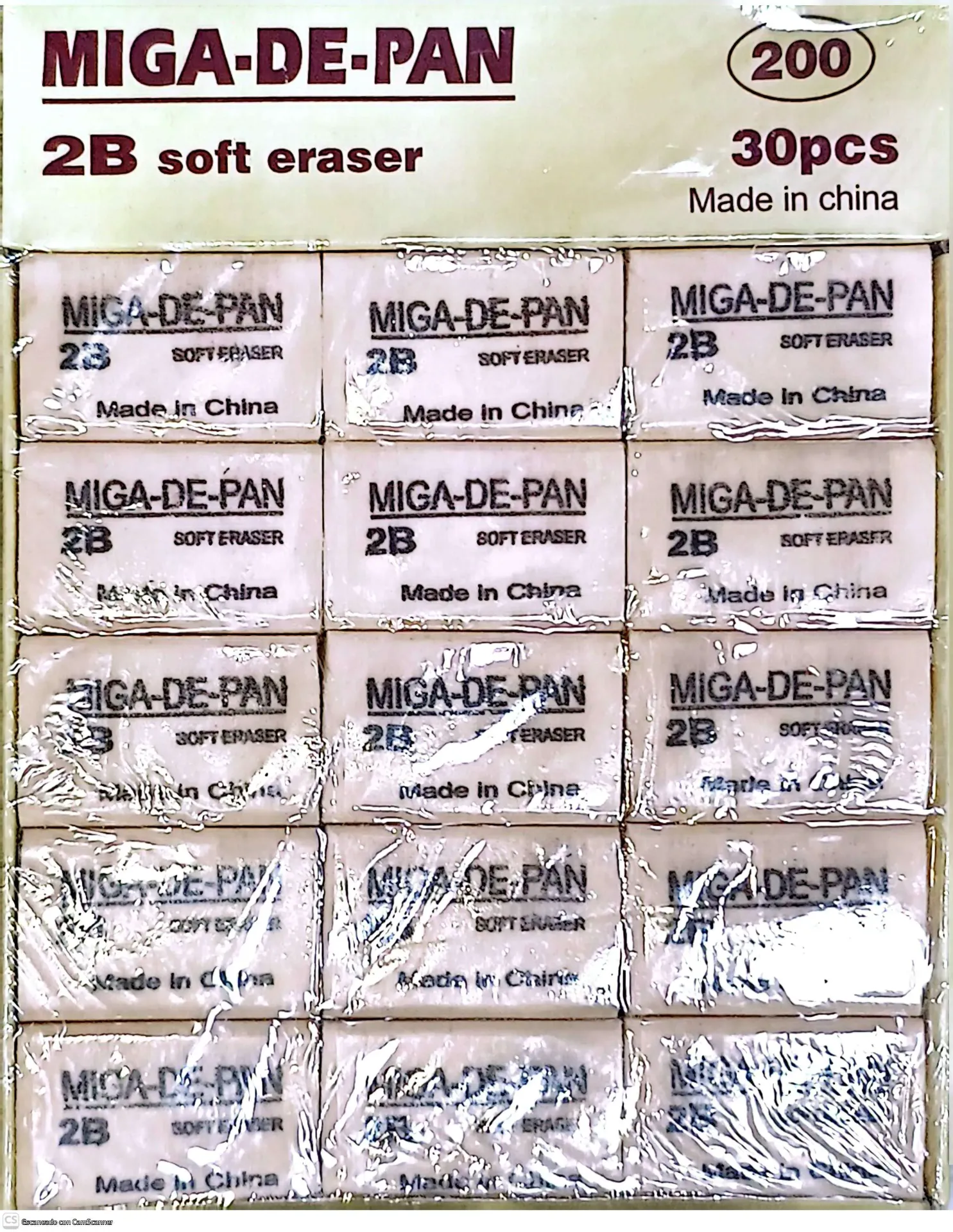 GOMA MIGAJON ECO. 