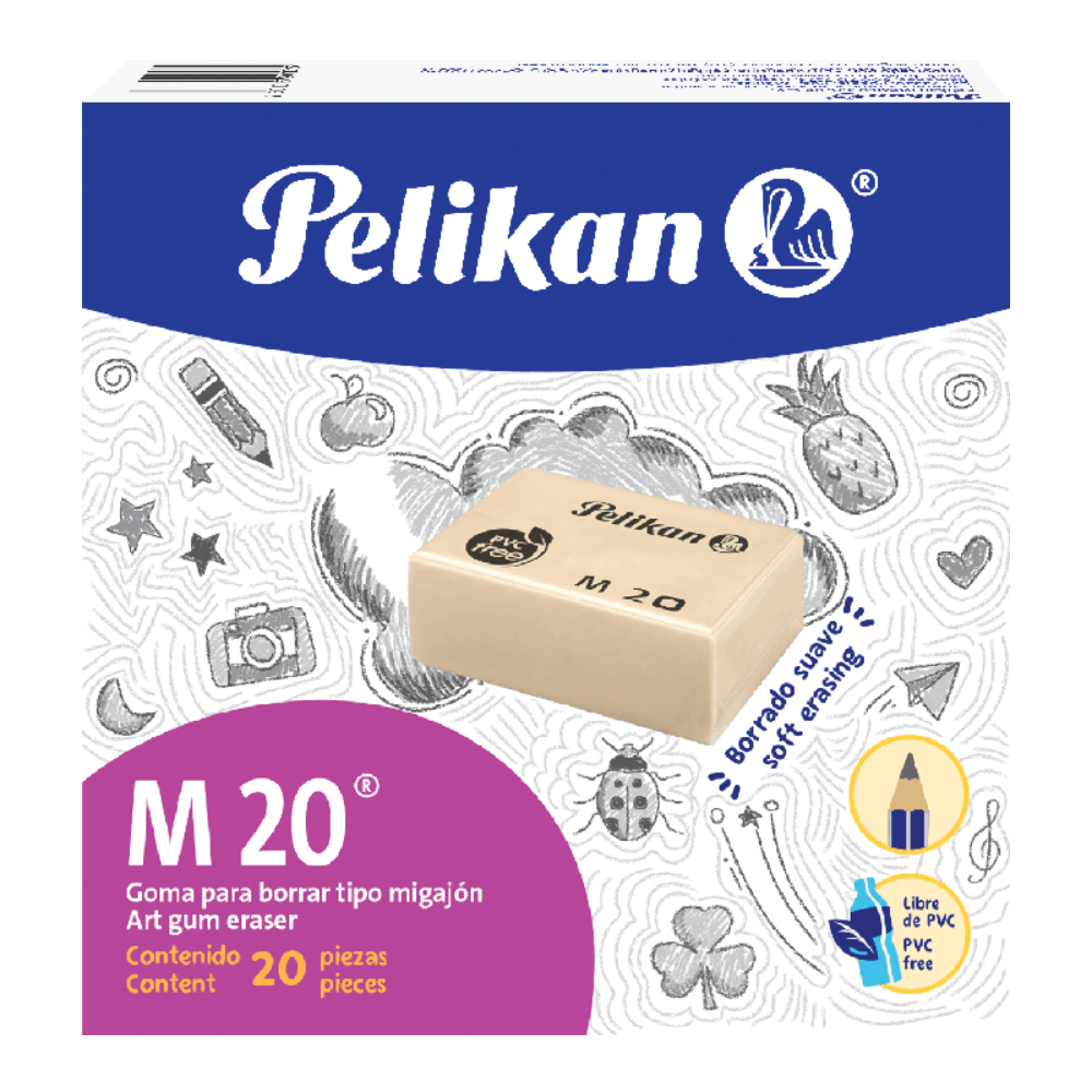 [7501015201015 (PA)] Goma Pelikan M20