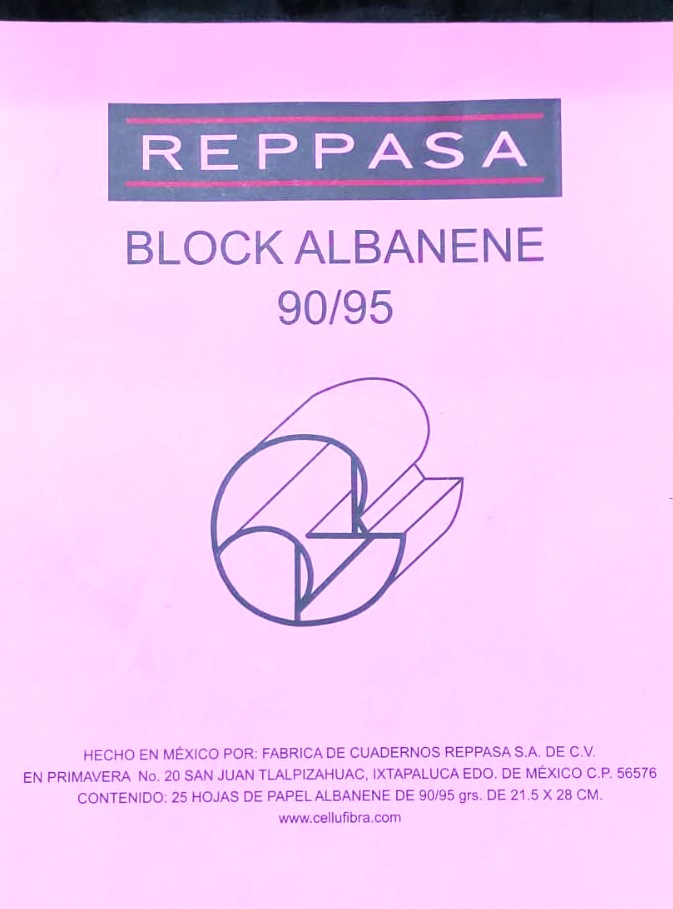 [HOJA ALBANENE IMPERIAL/REPPASA (PA)] HOJA ALBANENE GRUESA IMPERIAL