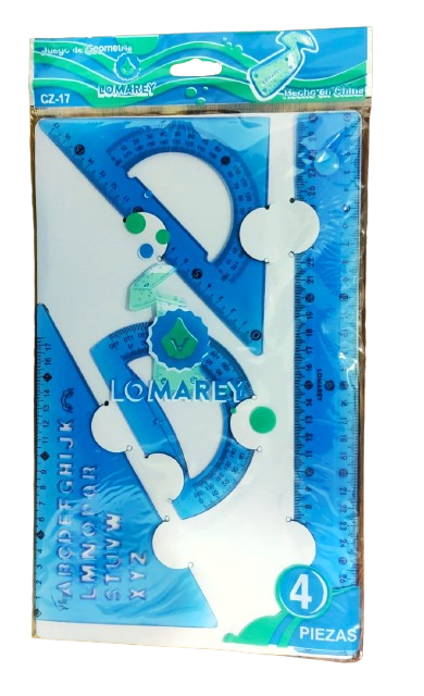 (CZ-17) JUEGO GEOM. FLEX. GDE. S/COMPAS
