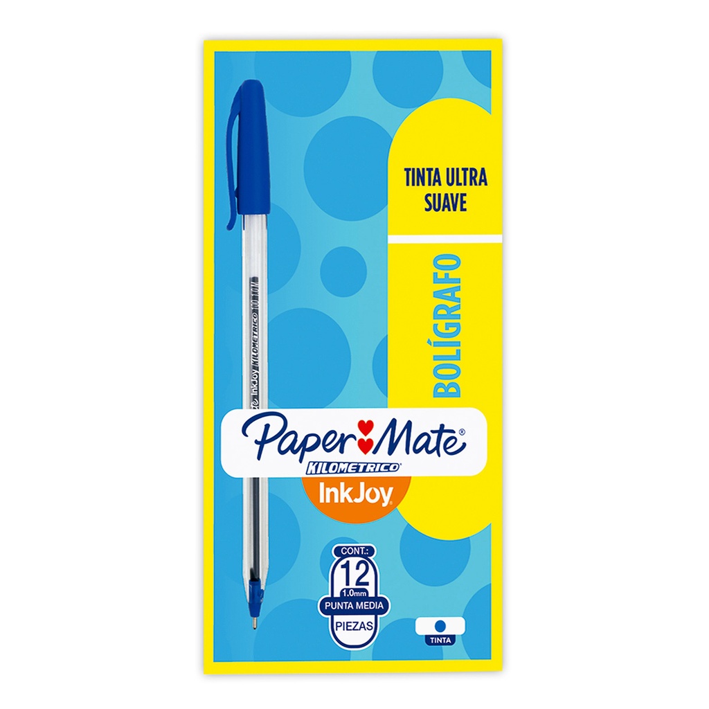 [7703486035315 (PA)] LAPICERO KILOMETRICO AZUL C/12
