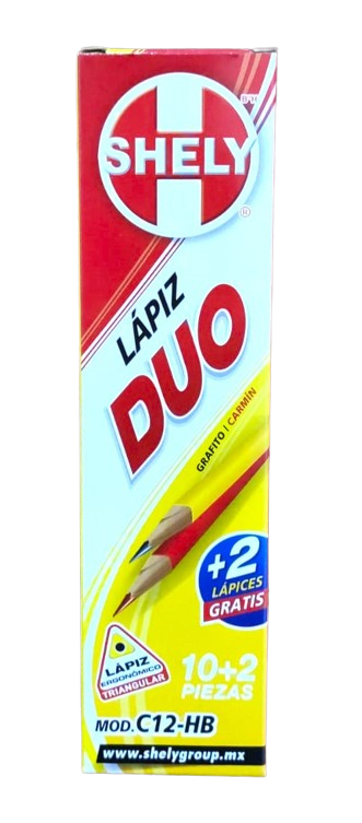 [LGR-033 (PA)] LAPIZ DUO SHELY CAJITA