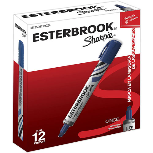 MARCADOR AZUL  ESTERBROOK  C/12
