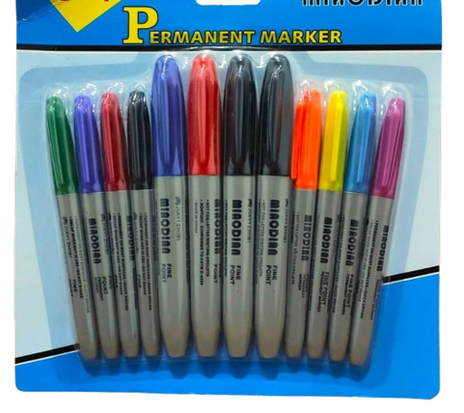 MARCADOR PERM. 8+4