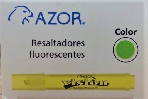 [MARCATEXTOS VERDE (PA)] MARCATEXTOS AZOR  VERDE C/12