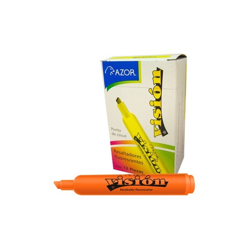 MARCATEXTOS AZOR NARANJA C/12