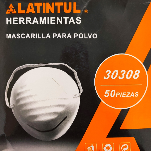 MASCARILLA PARA POLVO (30308) LATINTUL