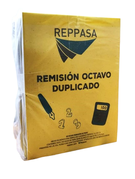 NOTA REMISION DUPLICADO  REPPASA C/10