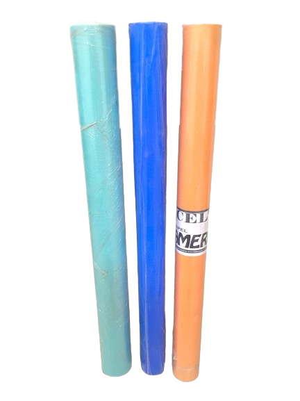 PAPEL AMERICA ROLLO 25m (VARIOS COLORES)