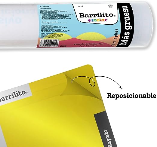 [CONTACBARRILITO (PA)] PAPEL CONTAC BARRILITO C/20M.