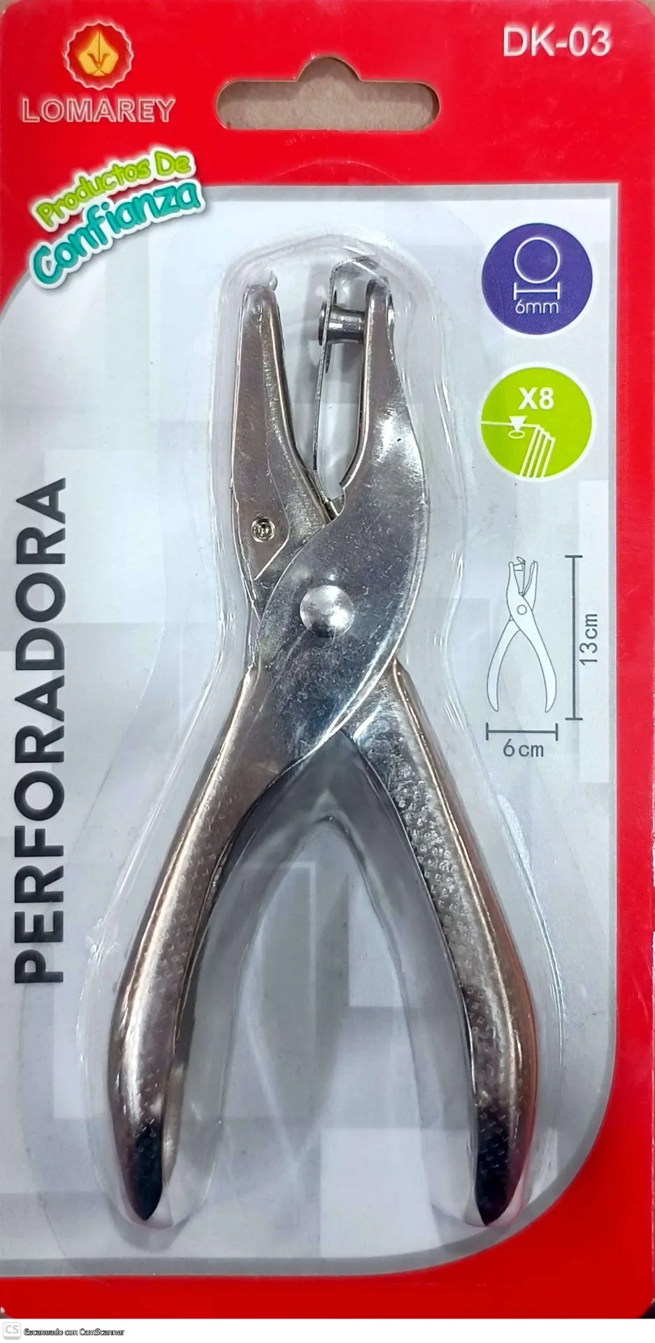 [DK-03 (PA)] (DK-03) PERFORADORA SENCILLA 