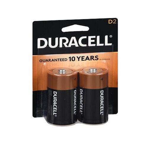 PILA DURACELL D C/2 PZAS