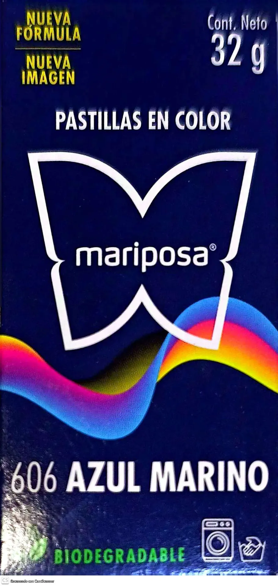 [7501130510016  (P)] PINTURA ROPA MARIPOSA