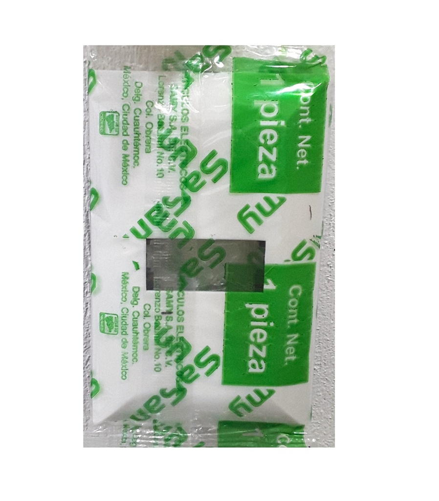 [PLACA BLANCA 1 UNIDAD] PLACA BLANCA 1 UNIDAD  (PE)