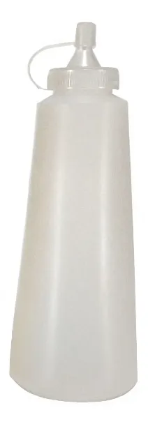 [RECAD-24T] RECIPIENTE PARA ADEREZO DE POLIETILENO, TRANSPARENTE 24 OZ