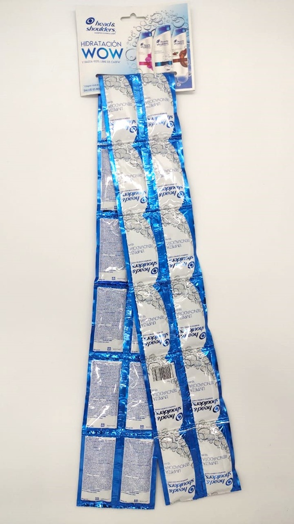 SHAMPOO HEAD & SHOULDERS CLASICO TIRA C/24  (H)