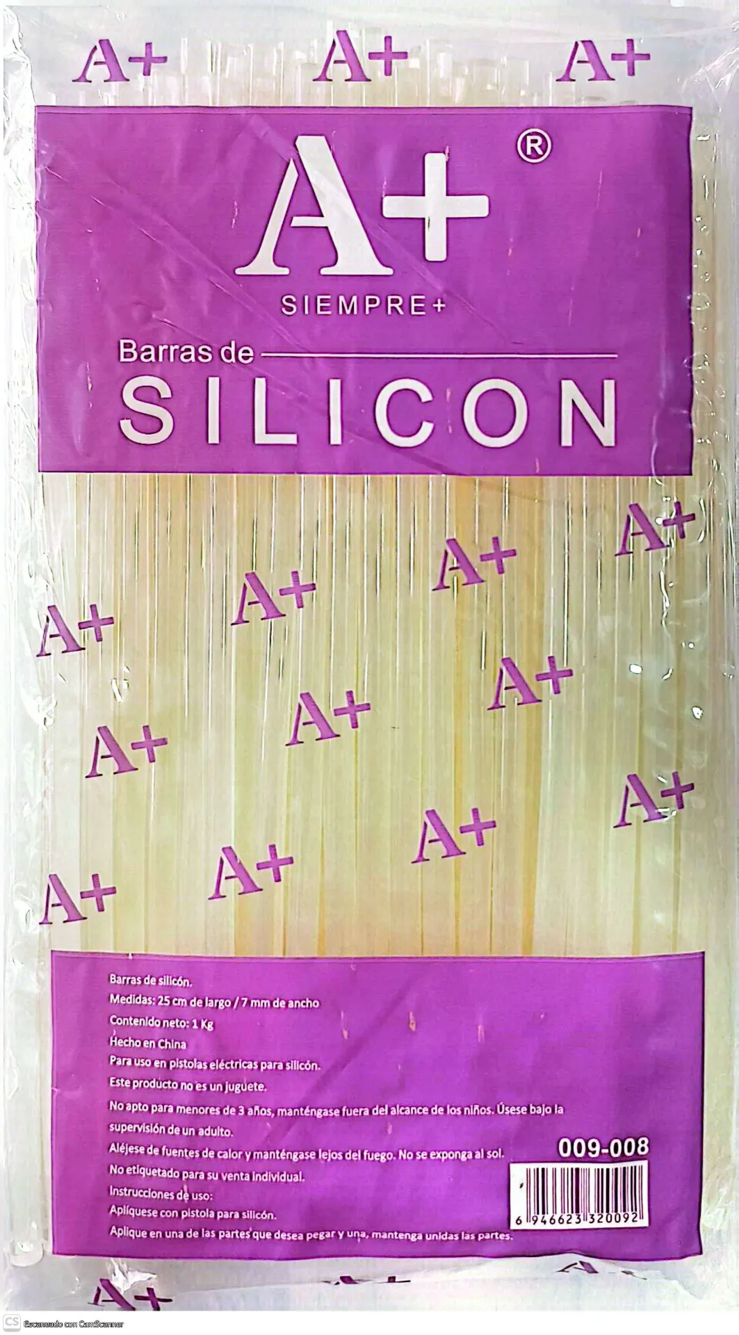 SILICON BARRA DELGADO 1KG