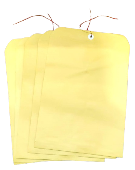 [SOBRE  AMARILLO CARTA C/HILO C/5 (DG)] SOBRE CARTA AMARILLO C/HILO C/5