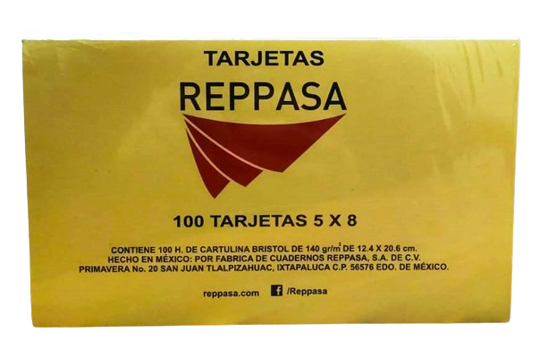 TARJETA DE TRABAJO RAYA