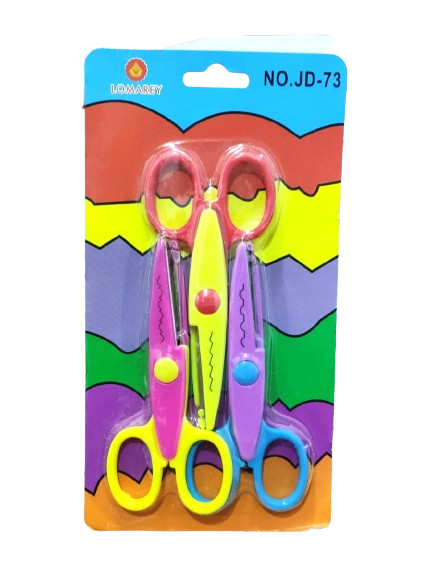 TIJERA ZIG ZAG  (TRIPLE)