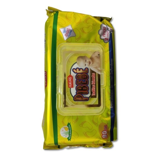 [TOALLITA BEBE PIBEBE] TOALLITA BEBE PIBEBE C/90 PZAS  (H)