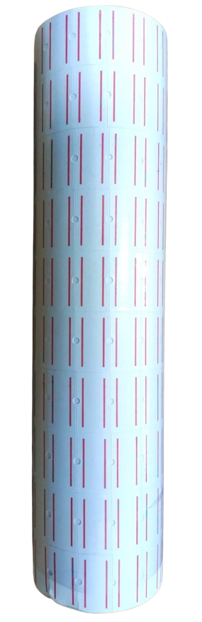 [TUBO ETIQUETA 1 CIFRA (PA)] ETIQUETA P/PISTOLA EN TUBO (1 CIFRA)