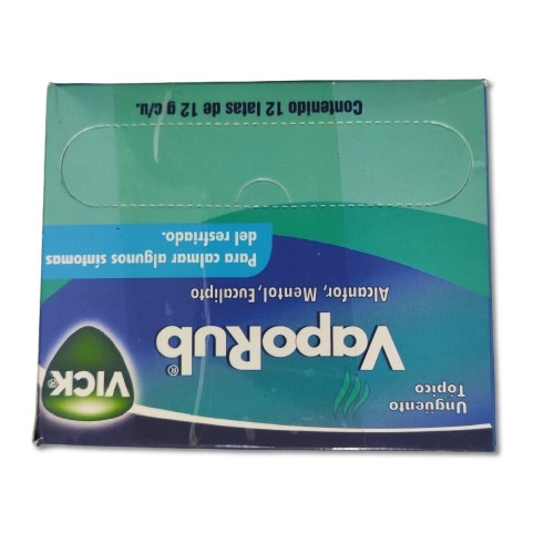 Vick Vaporup 12 Latas 12g C/U