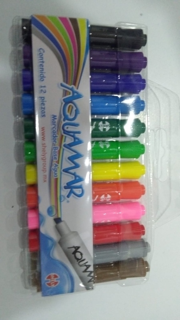 MARCADOR DE AGUA AQUAMAR C/12 PZAS