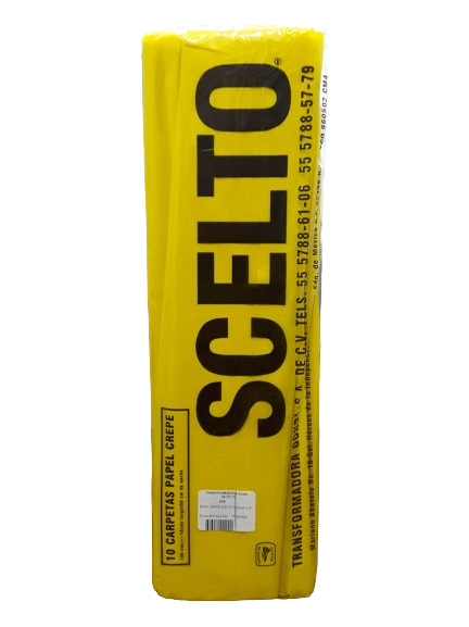 [AMARILLO-CANARIO (PAP)] CREPE AMARILLO
