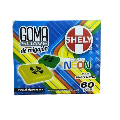 [GOMA-NEON60 (PA)] GOMA NEON MIGAJON SHELY C/60 PZAS