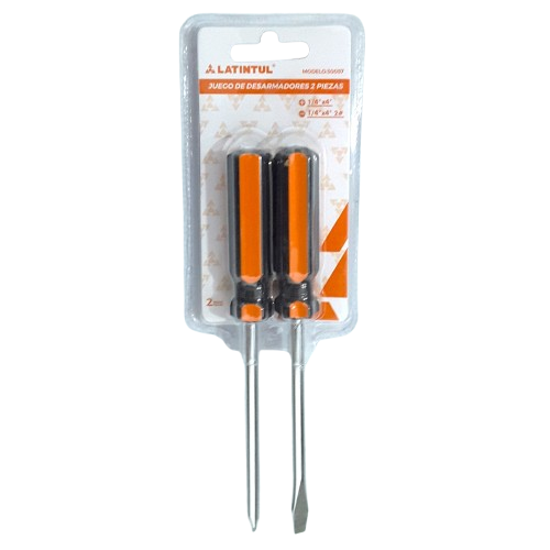 (30057) JUEGO DESARMADORES (2 PZAS) LATINTUL