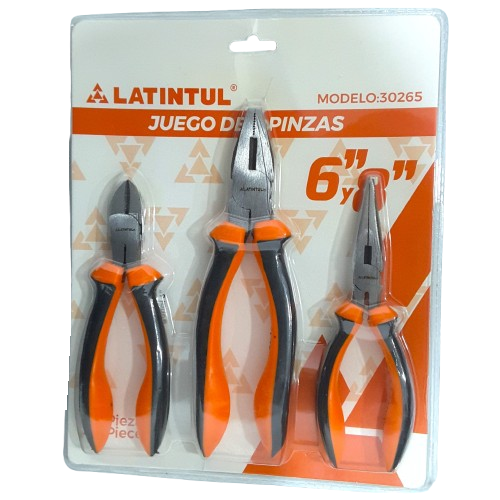 (30265) JUEGO DE 3 PINZAS (LATINTUL)