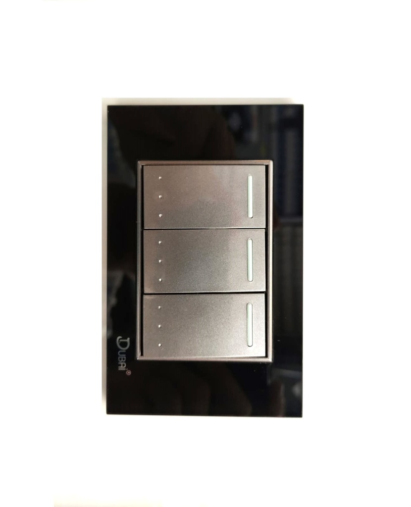 [72410] (72410) PLACA APAGADOR TRIPLE DUBAI