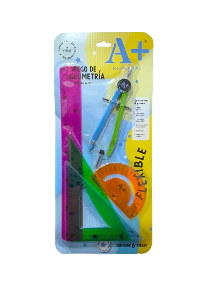 JUEGO GEOMETRICO FLEXIBLE PASTEL A+