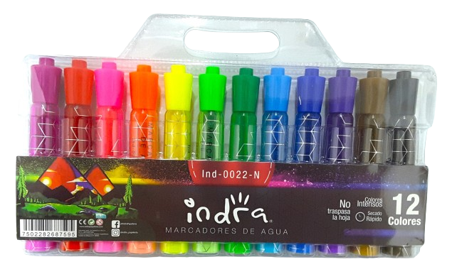 MARCADOR INDRA C/12 PZAS