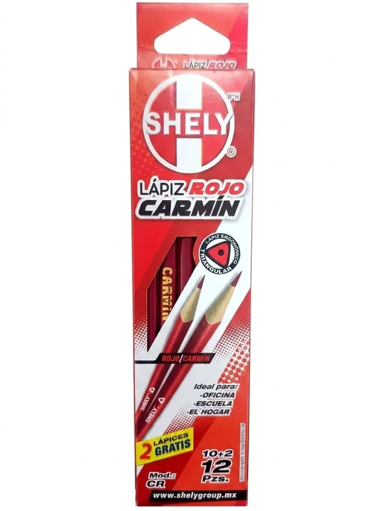 LAPIZ ROJO CARMIN SHELY