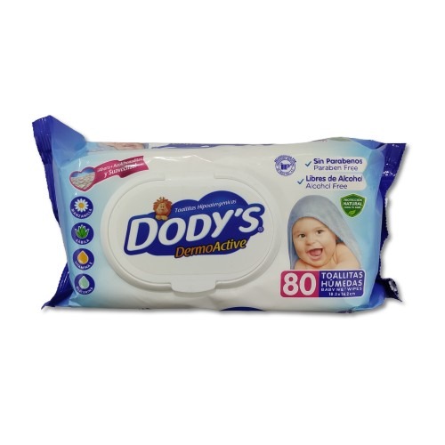 TOALLITA HUMEDA DODYS AZUL  (H)