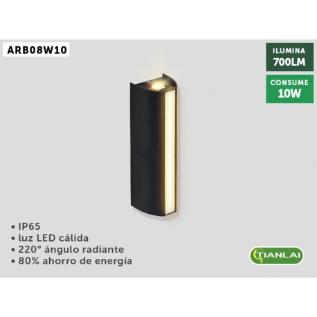 [ARB08W10] ARBOTANTE  10W LUZ CALIDA TIANLAI