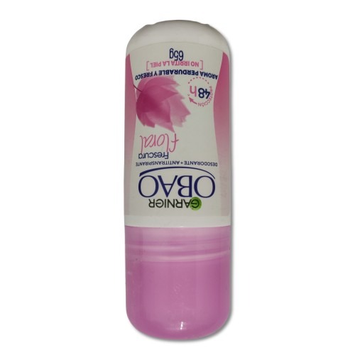 [OBAO-FLORAL] DESODORANTE OBAO ROLL ON FRESCURA FLORAL 65G  (H)