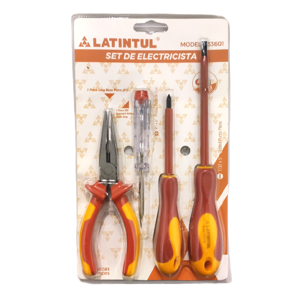 (33601) JUEGO DE DESTORNILLADORES LATINTUL
